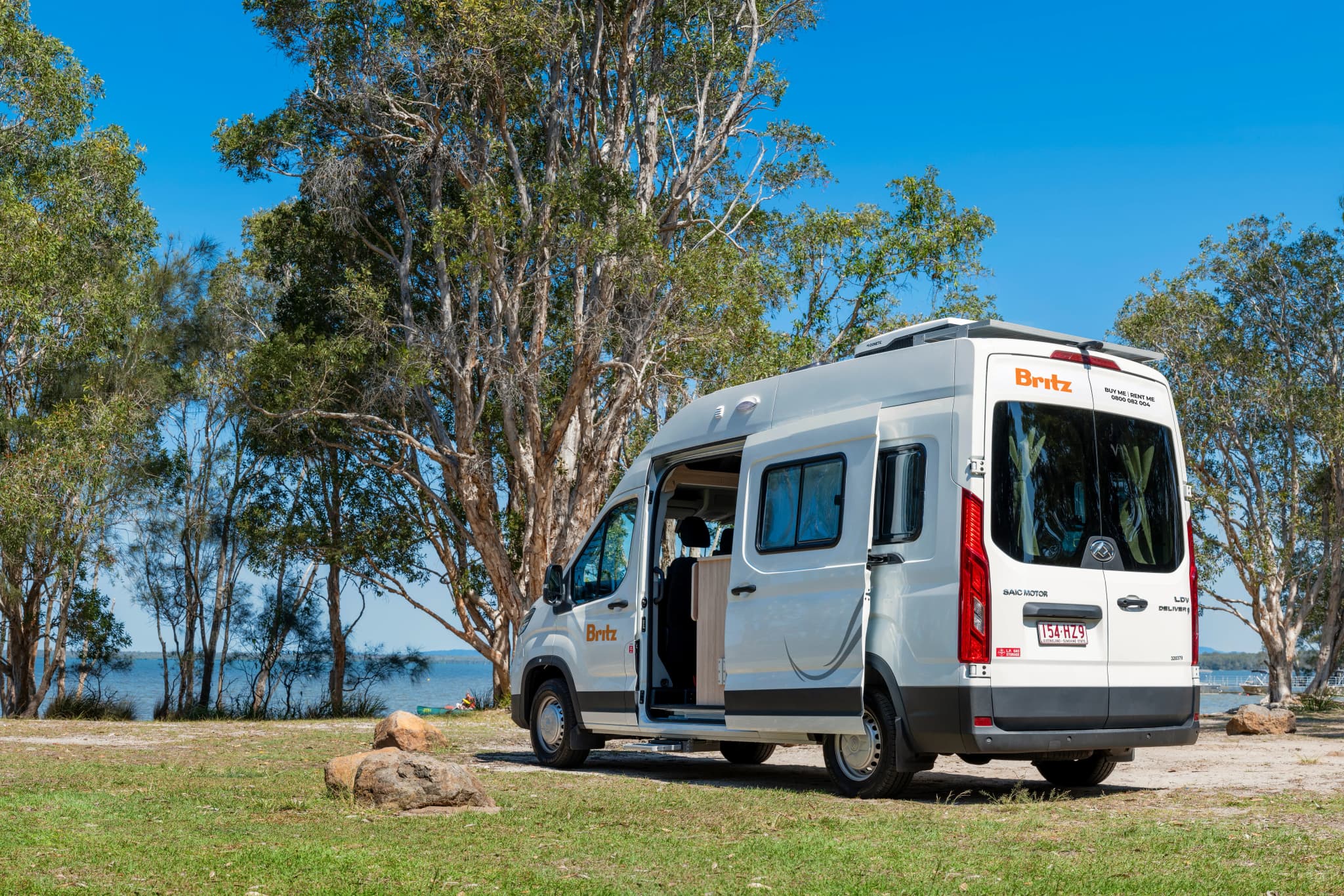 Der Britz Hitop Camper für 2 Personen von Britz Rentals mieten in Australien