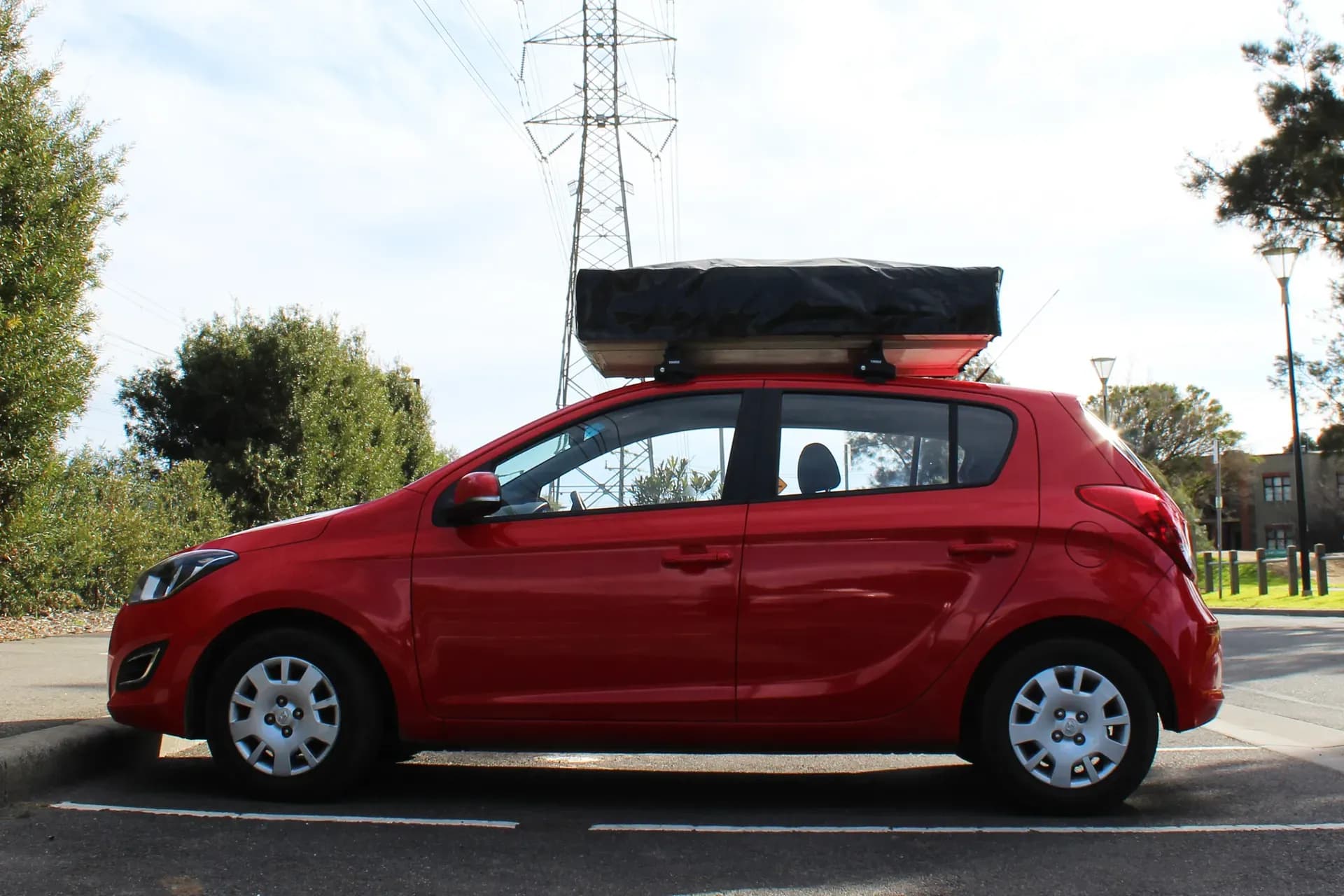 Australien, Campervan Village, Budget Mini Camper, Frontansicht