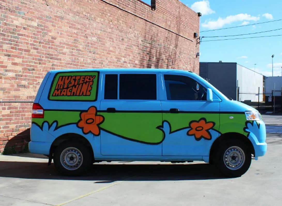 Mystery Machine 2 Seater Australien Roadtrip modell