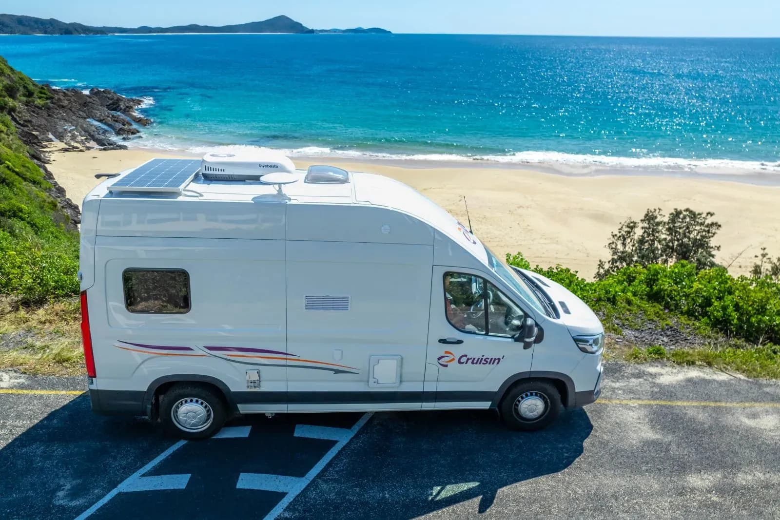 Australien, Cruisin Motorhomes, 2 Berth Rover, Außenansicht