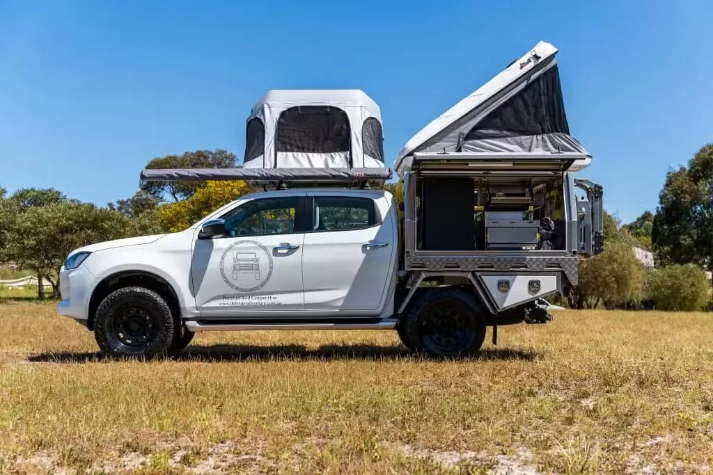 australien, defender adventure, d-max family+, günstig mieten