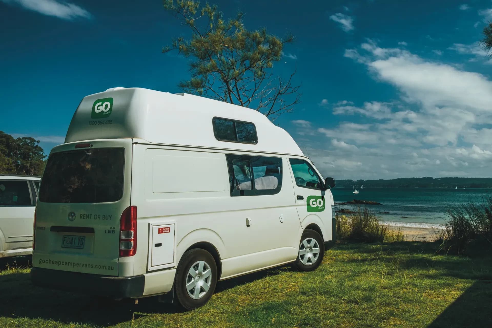 Australien, GoCheap Campervans, 2 Bett Hitop, günstig mieten