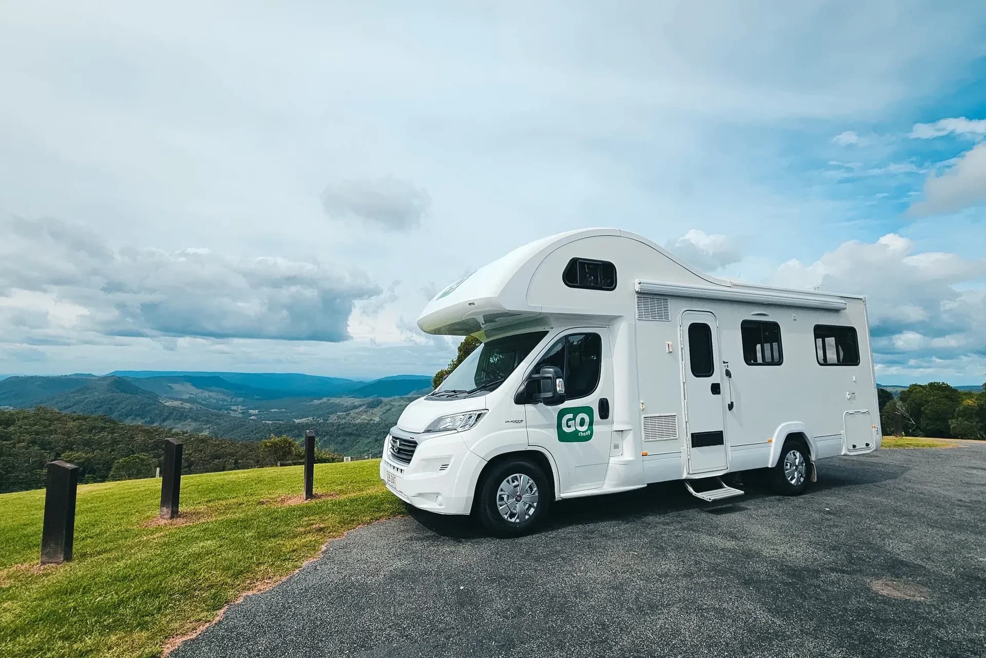 Australien, Go Cheap, Henty 4 Bett, Außen Modell Ansicht