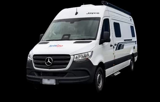 Australien, Let's Go Motorhomes, Jayco Wanderer, Außen