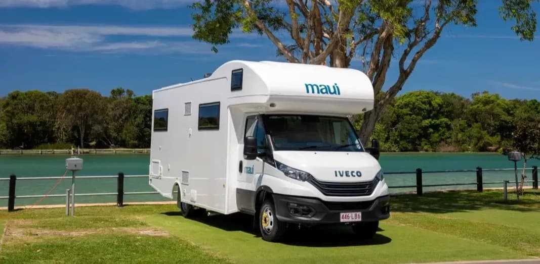 Australien, Maui Motorhomes, Beach, ansicht modell vorne