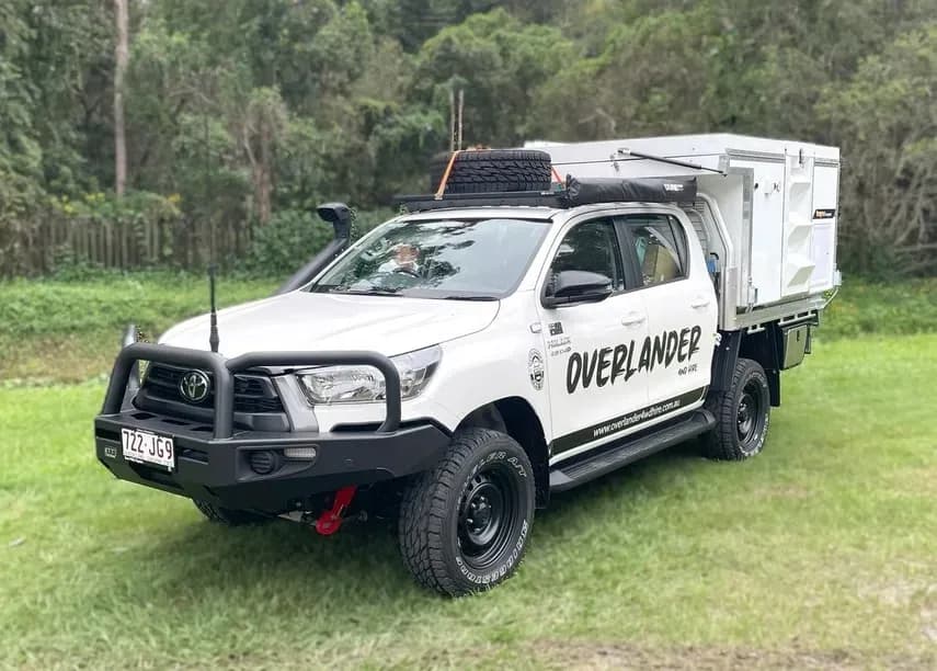 Australien, Overlander Adventures, Hilux Outback Plus 4WD, Außenmodell