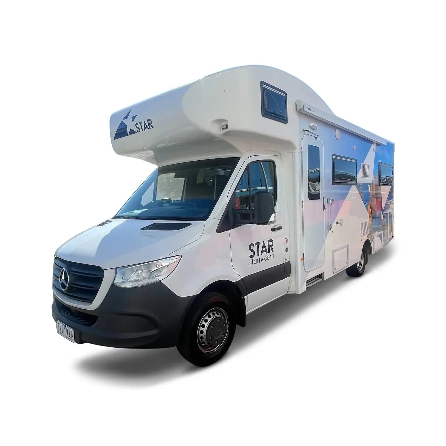 Australien, Star RV, Polaris 4, Außenansicht schräg vorne