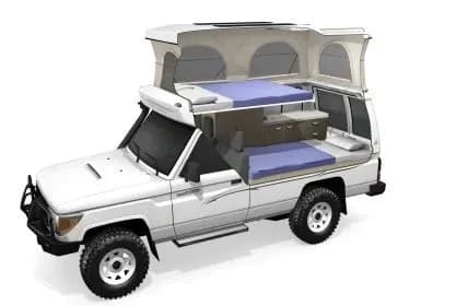 Australien, Tasmania Campers, Bush Challenger 4WD, abildung 1