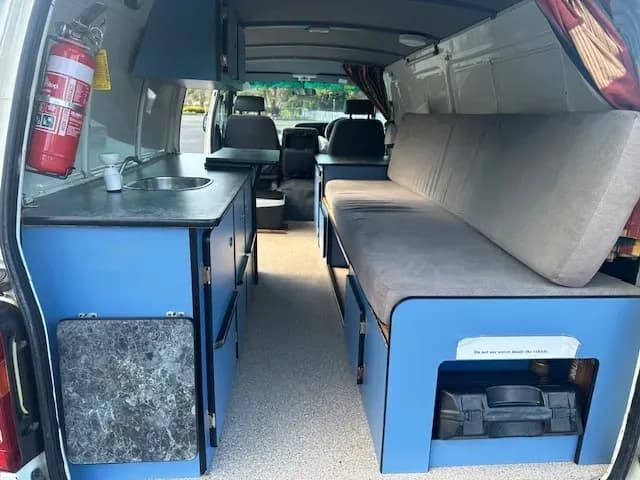 Australien, Tasmania Campers, Devil Sleepervan, Sicht Heck
