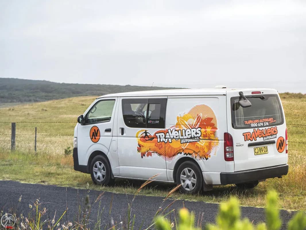 Chubby Camper für zwei Personen von Travellers Autobarn mieten in Australien