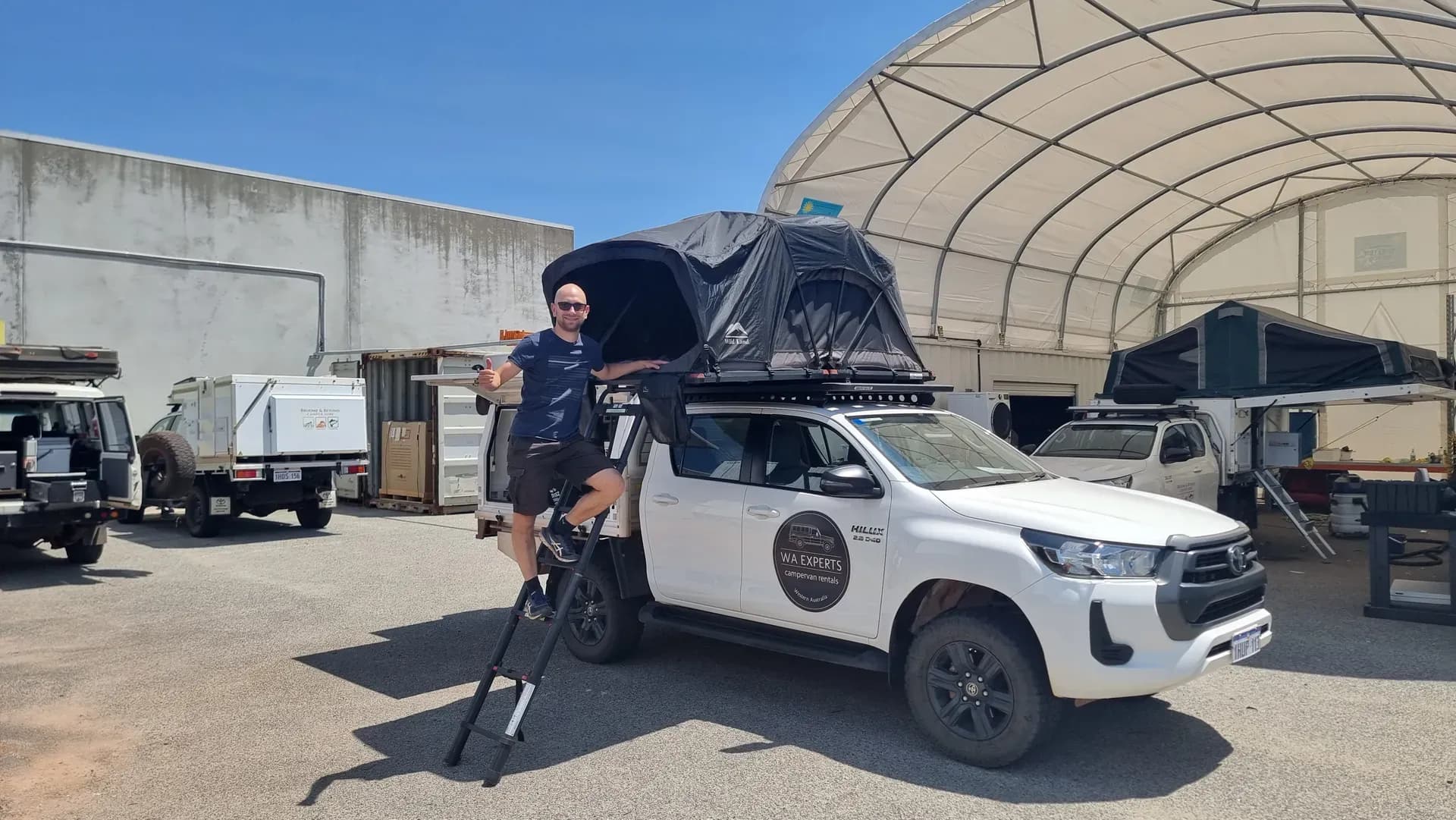 Till von der CamperOase zu besuch bei WA Experts in Australien