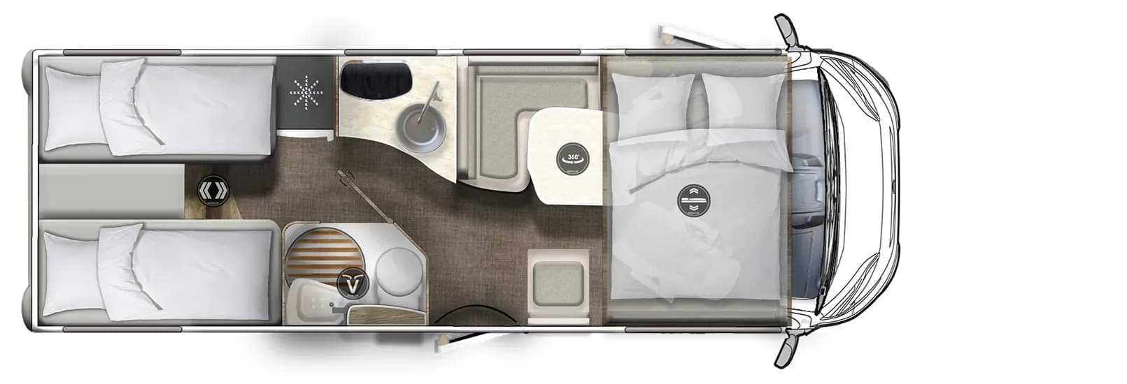 Deutschland, DRM, L1 Luxury Star, Grundriss