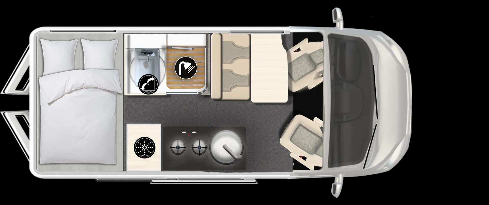 Deutschland, DRM, V2 Compact Star, Layout