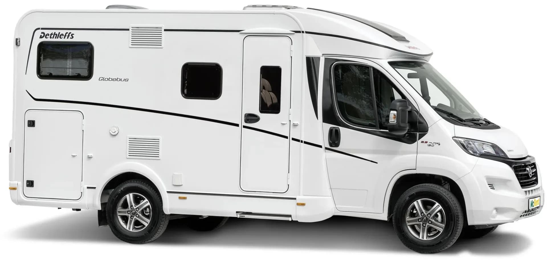 Deutschland, McRent, Compact Plus, Premium Wohnmobil, Europa, Außenansicht weiß