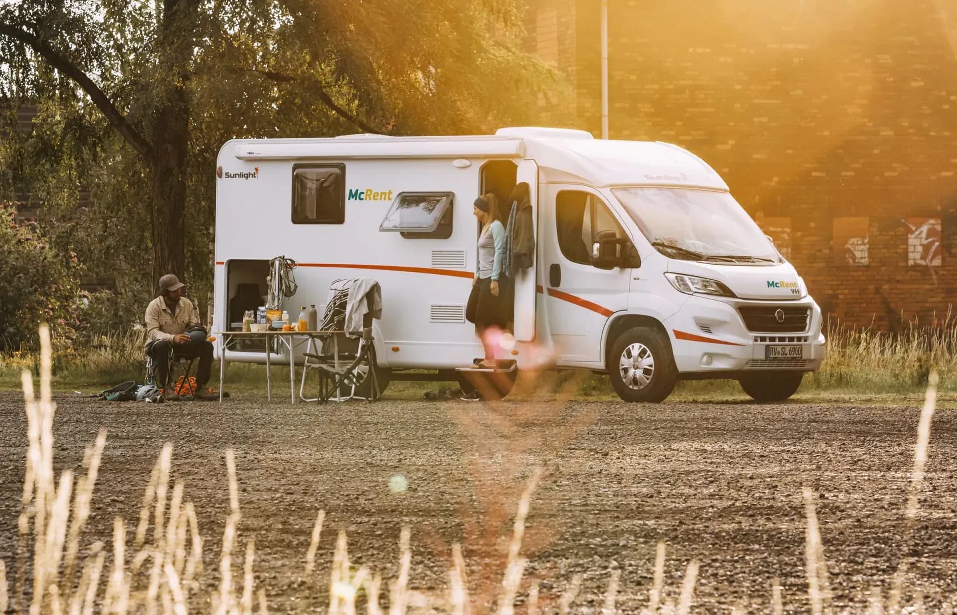 McRent Compact Plus auf Feld