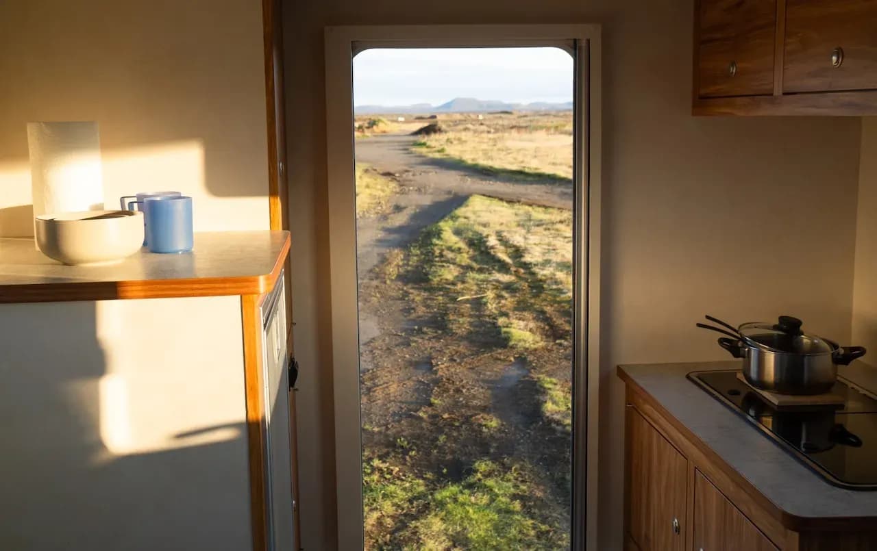 Island, Camper Iceland, 4x4 Thor, Ausblick