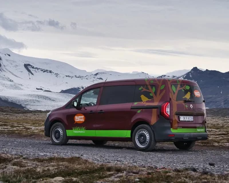 Der Happy 1 ist auf einem Renault Kangoo aufgebaut