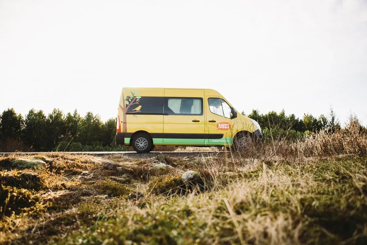 Der erfahrene Happy 3 Ex ist perfekt für eine Island Roadtrip geeignet!