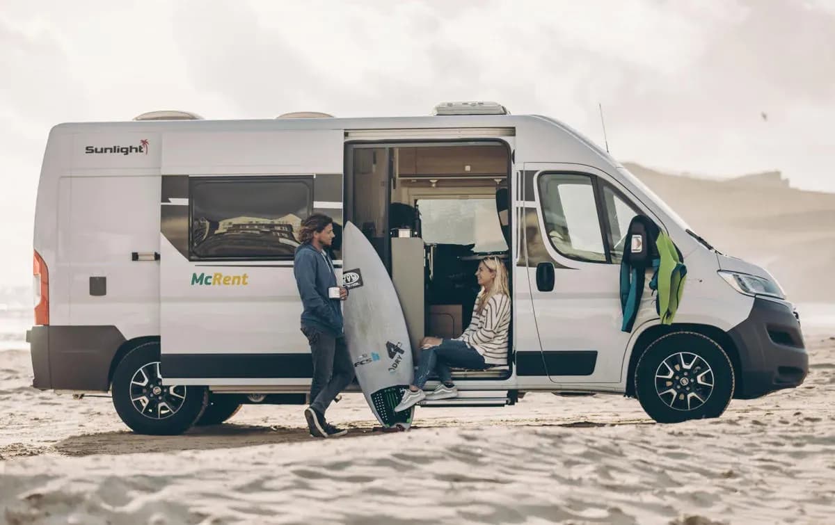 Island, Europa, McRent, Urban Plus, Campervan, Außenansicht szenisch