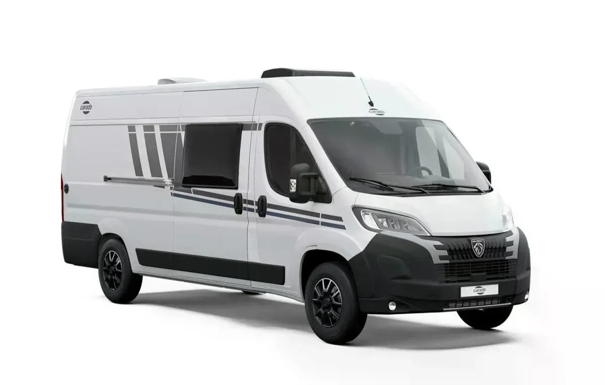 Touring Cars Van, Kompaktcamper, Camper mieten Island, Außenansicht, vorne
