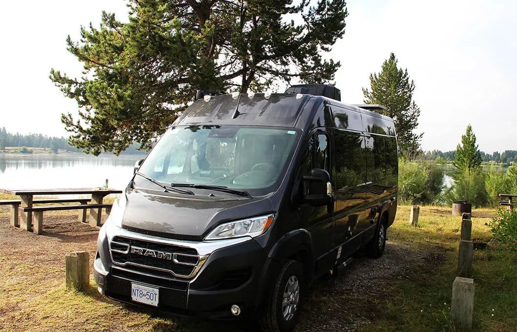 Neuseeland, Fraserway RV, Van Conversion, Außenansicht vorne