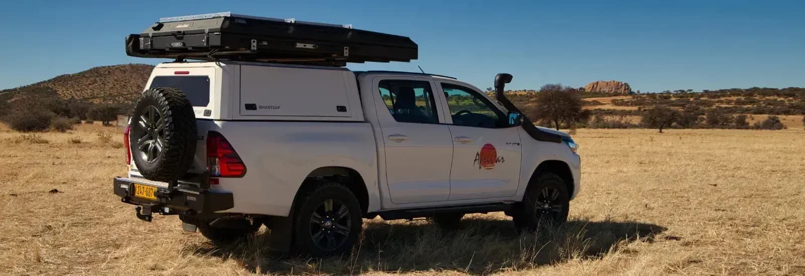namibia, africar, luxus toyota hilux 2 pax, abschluss