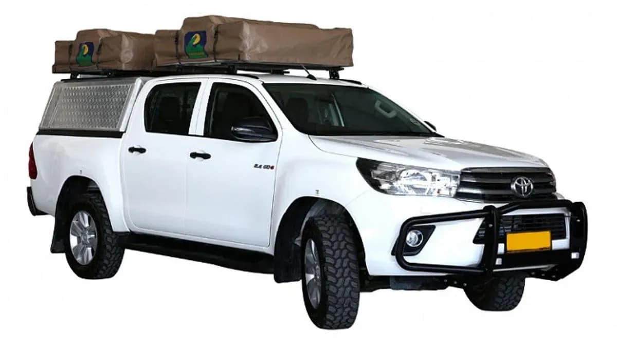 Namibia, Asco Car Hire, Budget VHH Hilux DC 2.4TD, günstig mieten