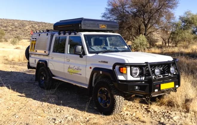 namibia, asco car hire, budget vpp land cruiser dc 2.8td, guenstig mieten