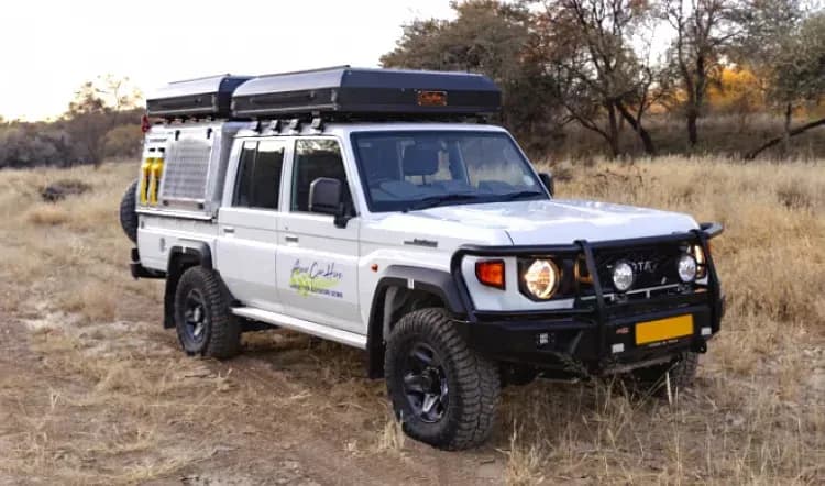 namibia, asco car hire, budget vqq land cruiser dc 2.8td, guenstig mieten