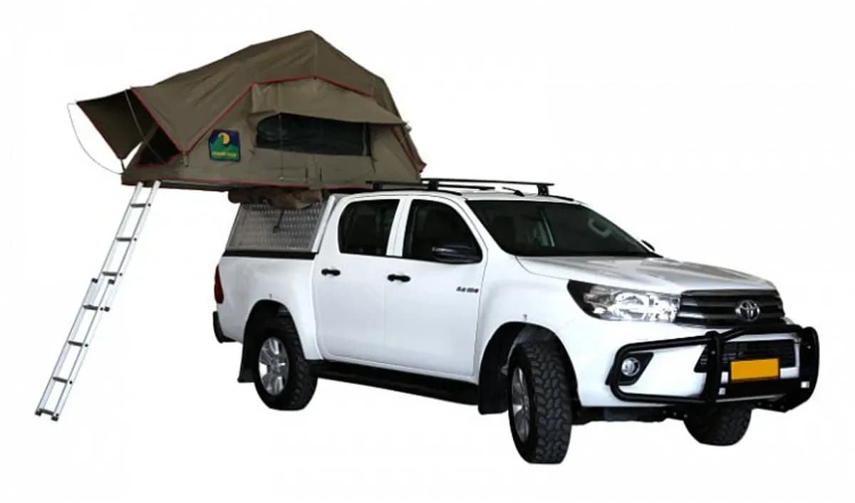 Namibia, Asco Car Hire, Group VSS, Budget Toyota Hilux 2.4TD 4x4 Double Cab Auto, RTT open