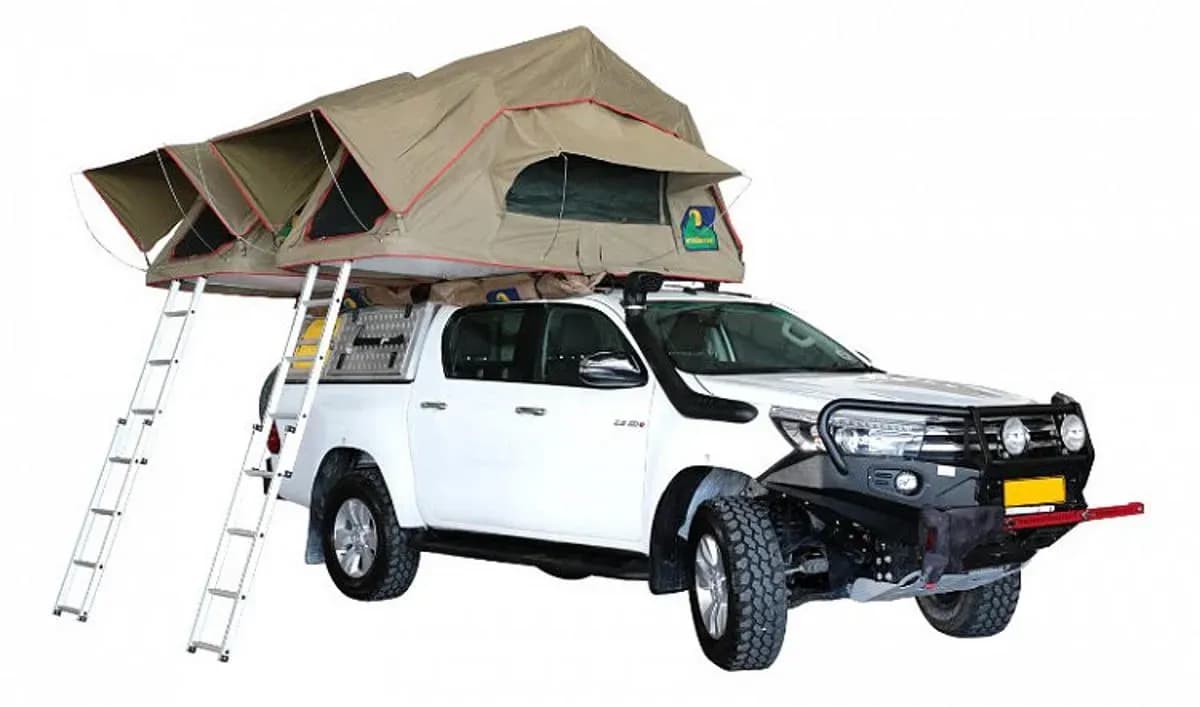 Namibia, Asco Car Hire, Budget VTT+ Hilux Safari DC 2.8TD, RTT open