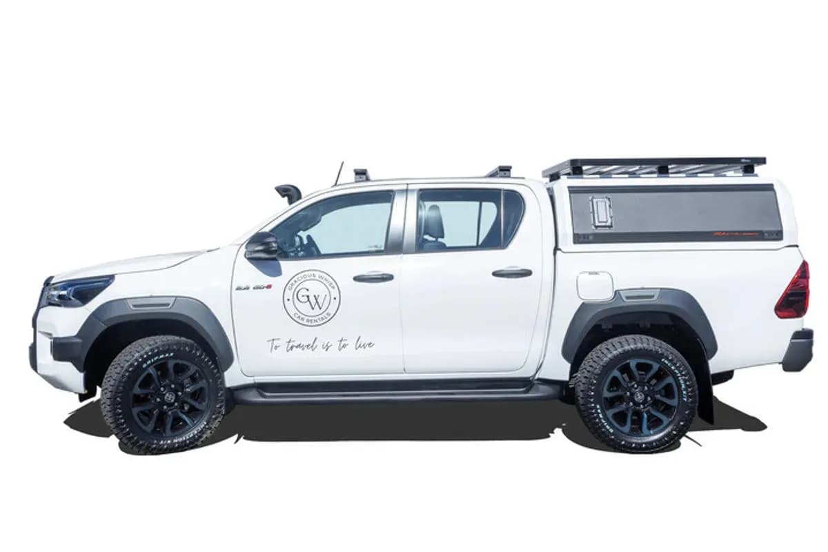 Namibia, Gracious Whisp, 4x4 Toyota Hilux 2.8 GD6, günstig mieten
