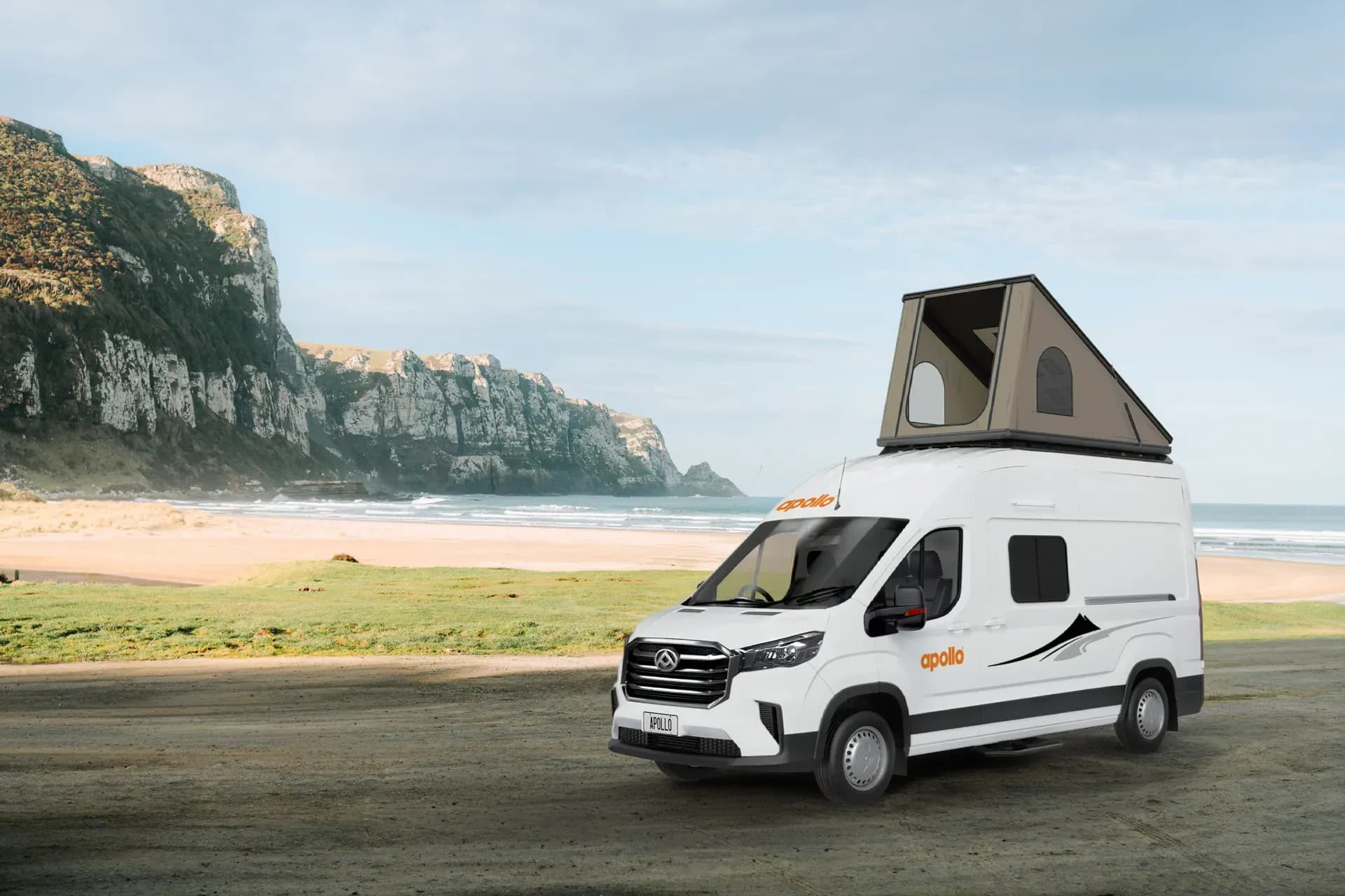 LDV Modell oder ähnlich von Apollo Motorhomes fahrend in Neuseeland