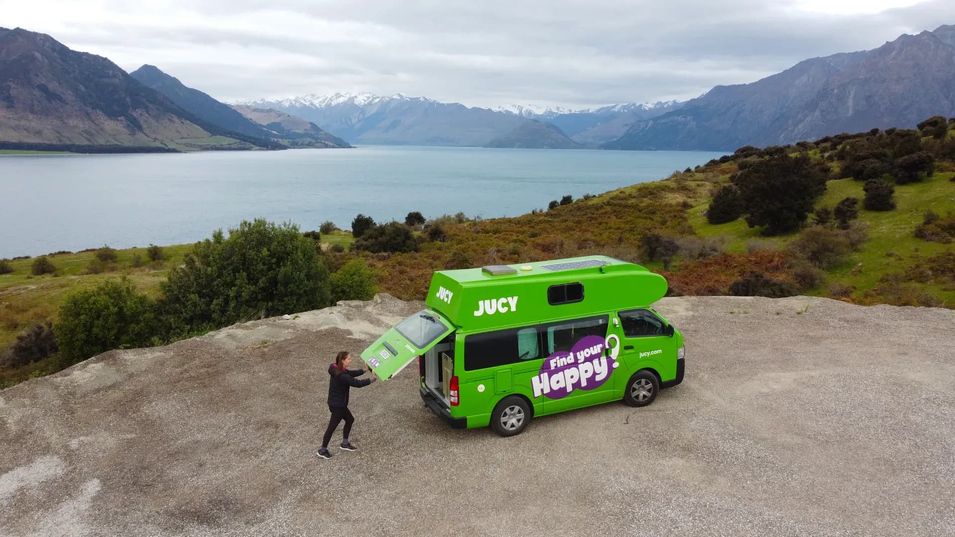 Neuseeland, Jucy Rentals, Jucy Chaser, Ansicht oben