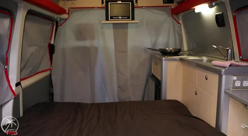 Kiwi Dart 2 Bett Camper, Doppelbett, groß, Kiwi Campers Neuseeland