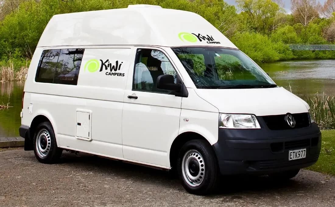 Dart 2 Bett Camper self contained für 2 Personen von Kiwi Rentals mieten in Neuseeland