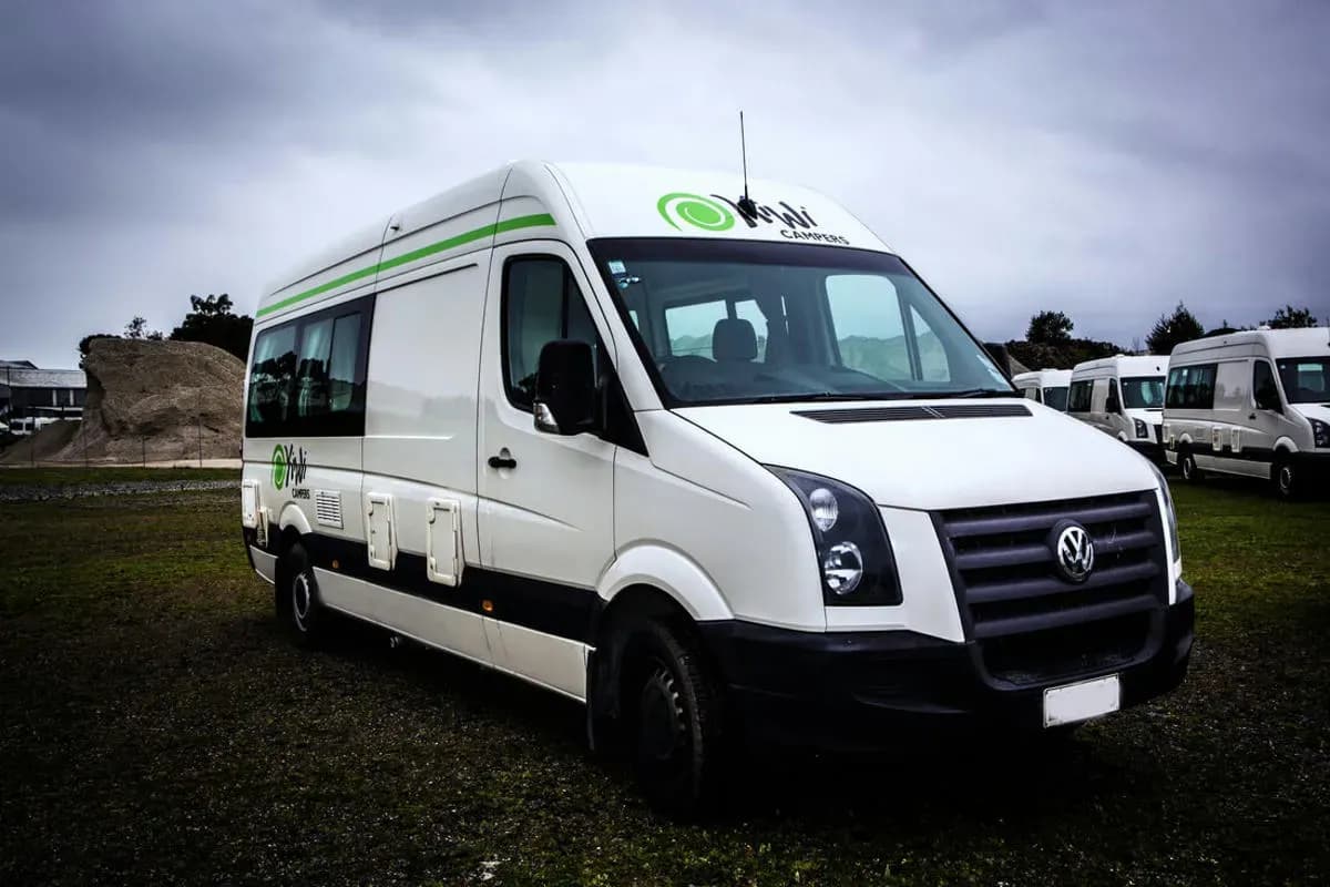 Der Euro 2 Camper mit Dusche und Wc für 2 Personenmieten in Neuseeland