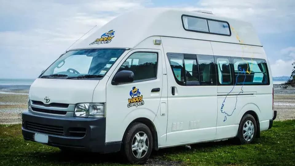Der Kiwi Hi 5 Camper für Familien mit bis zu 5 Reisenden mieten in Neuseeland