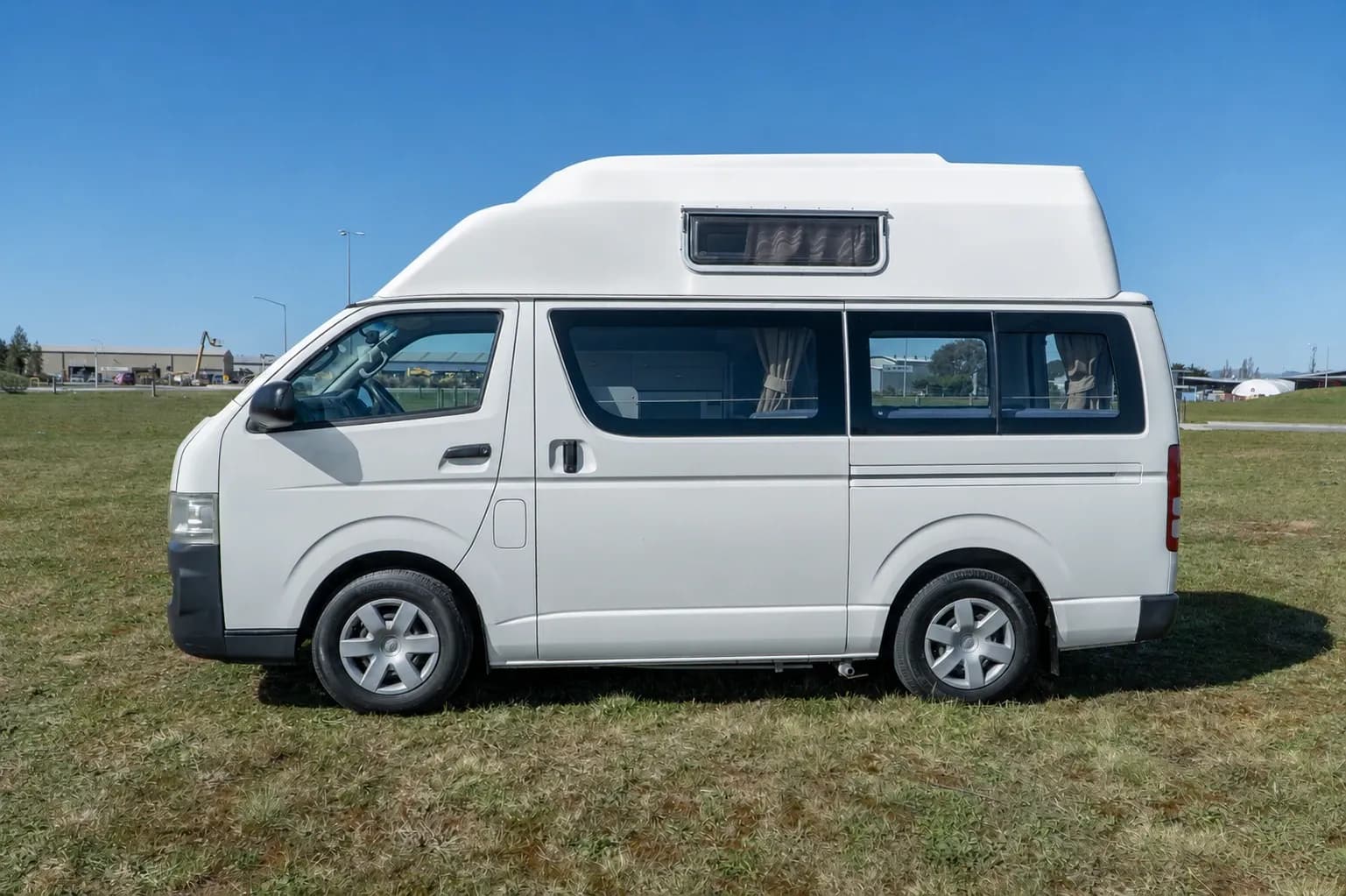Neuseeland, Lucky Rentals, Lucky Roadie Plus, Ansicht Seite