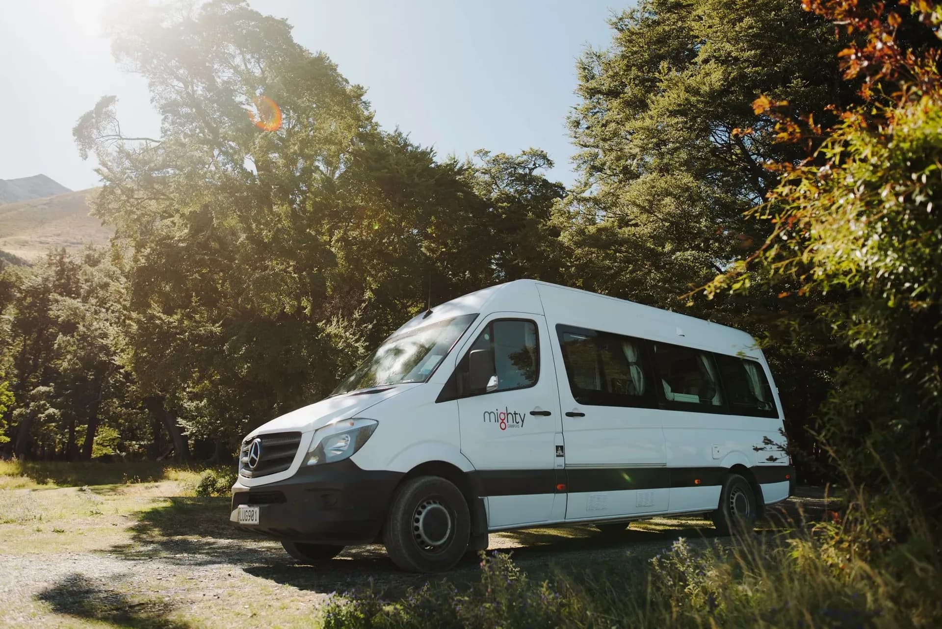 Neuseeland, Mighty Campers, Deuce Plus, außen seitlich