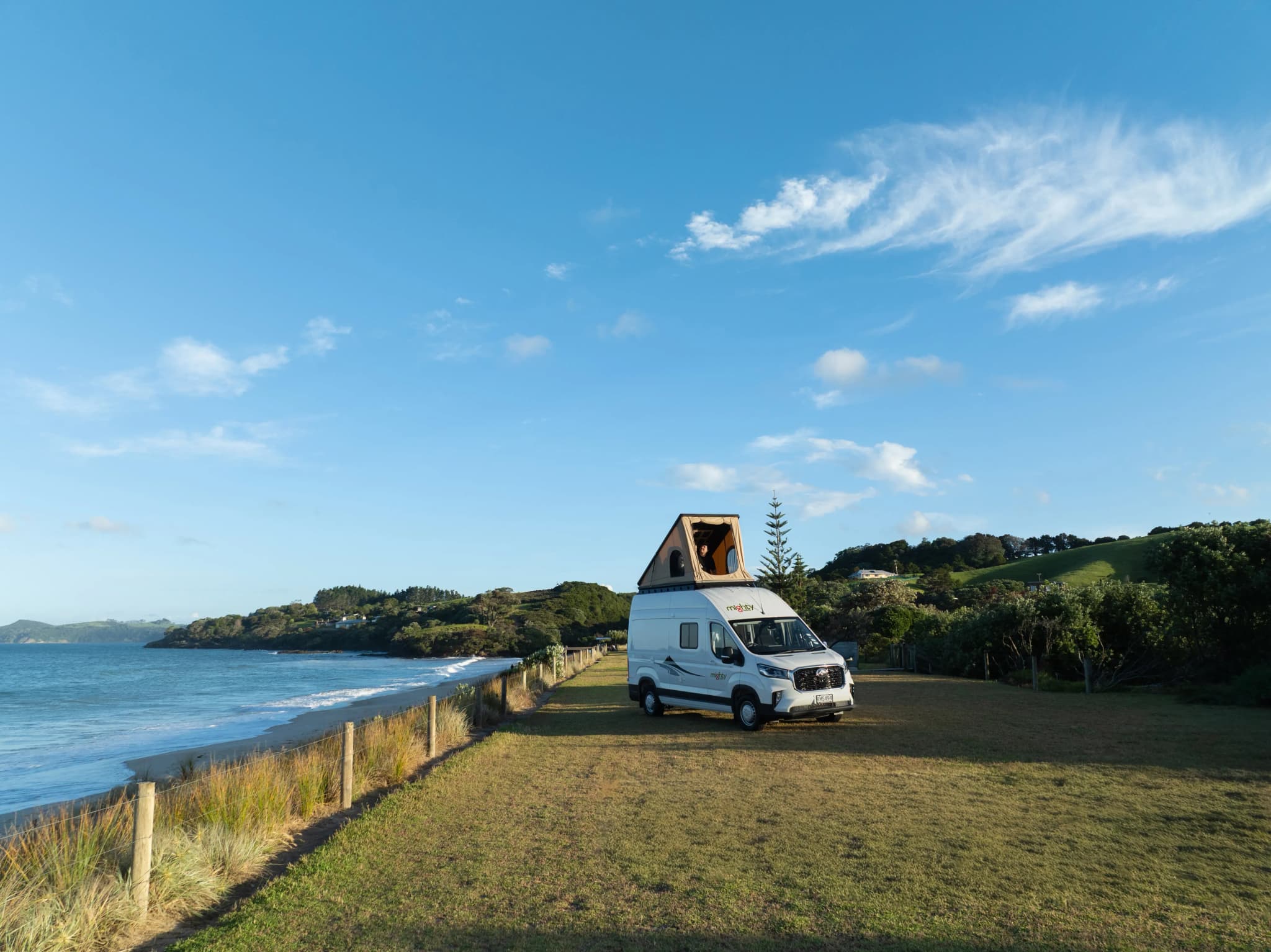 Den DeLITE von MightyLITE in Neuseeland günstig über die CamperOase mieten.