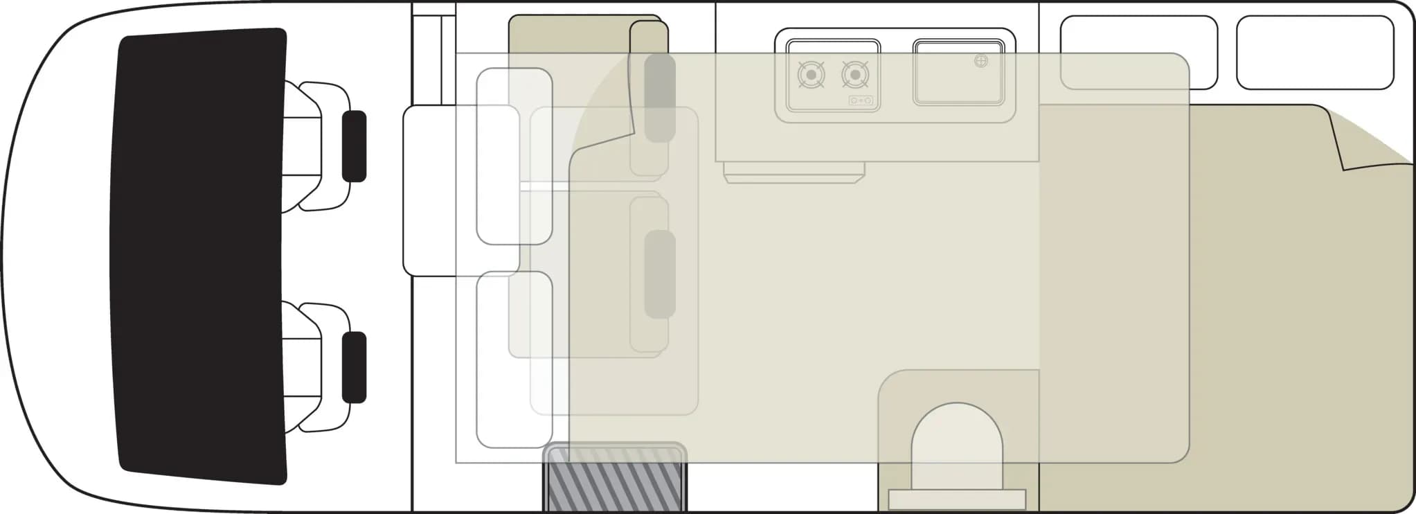 Neuseeland, MightyLITE, DeLITE, Layout Nacht