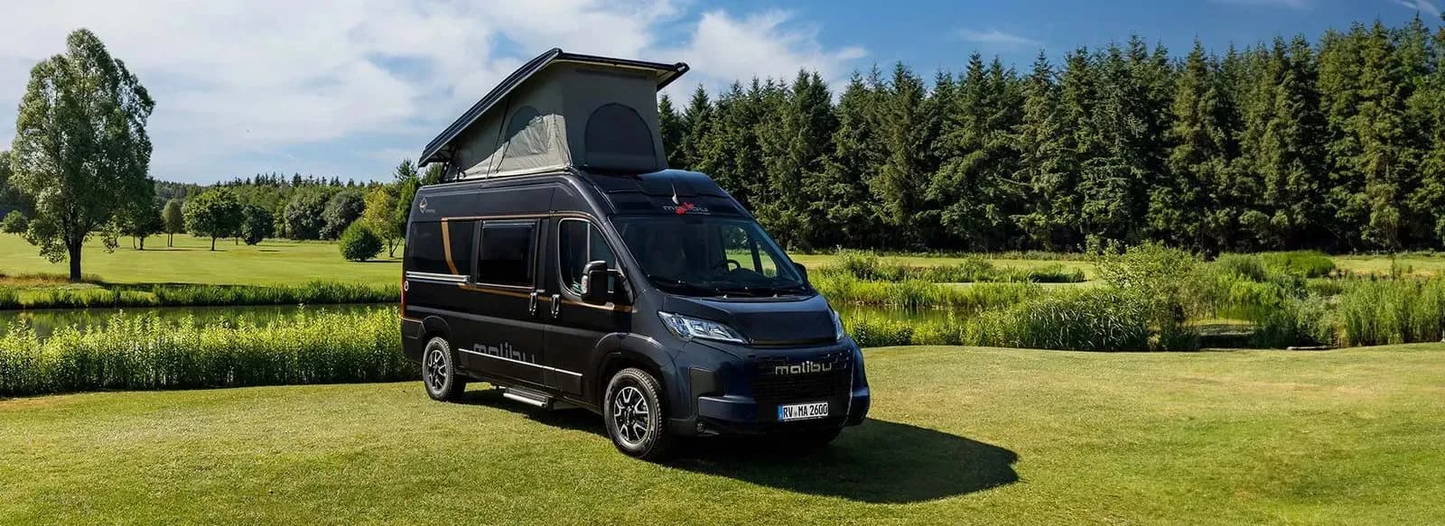 Der Comfort von Nomado geparkt in Neuseeland