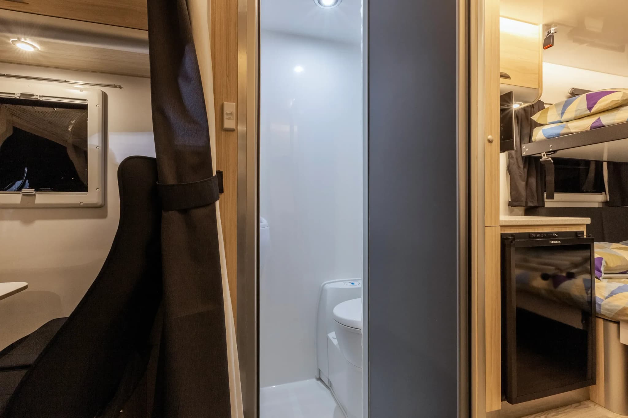 neuseeland, pacific horizon, max 4 berth motorhome, bad