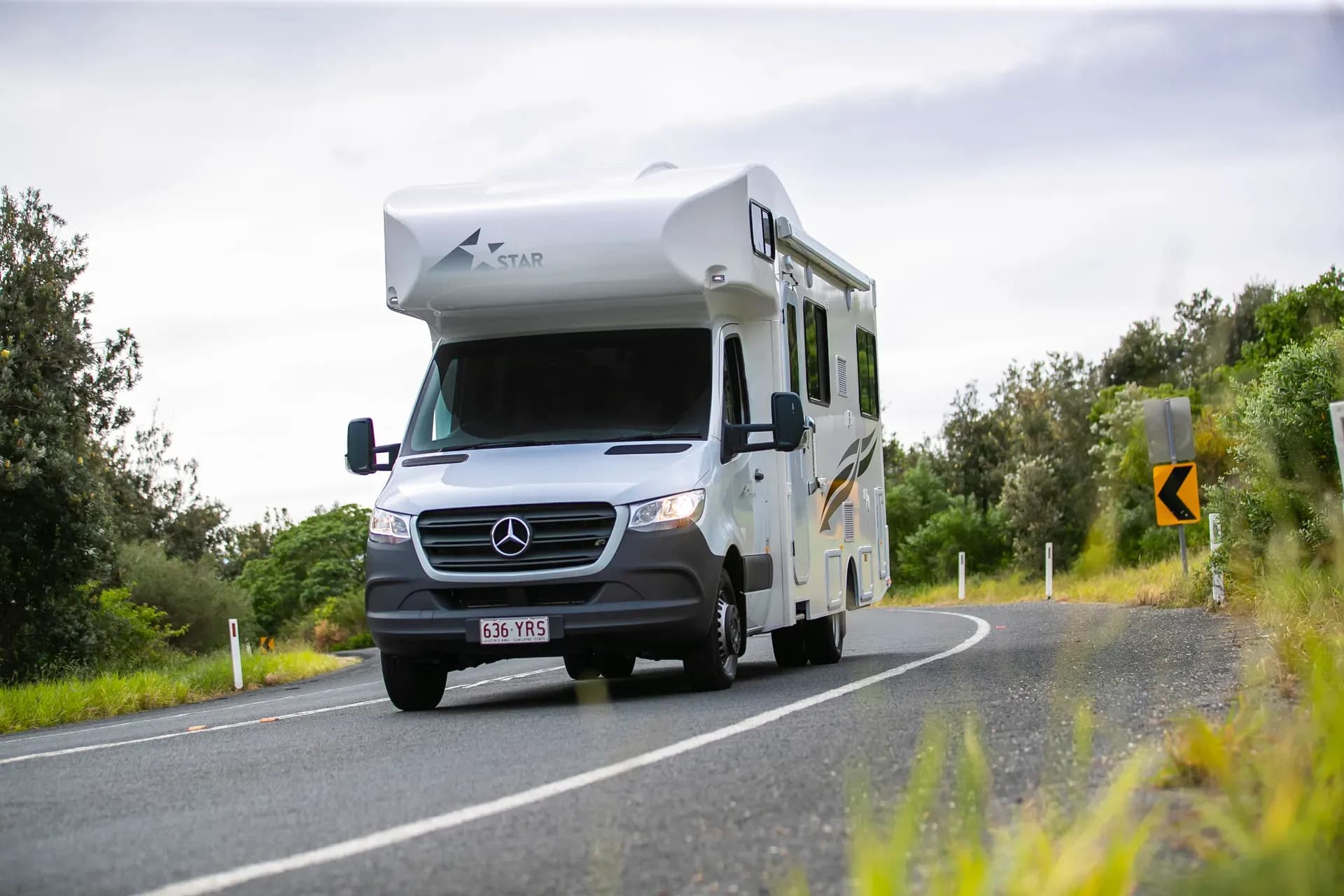 Neuseeland, Star RV, Polaris 4, außen