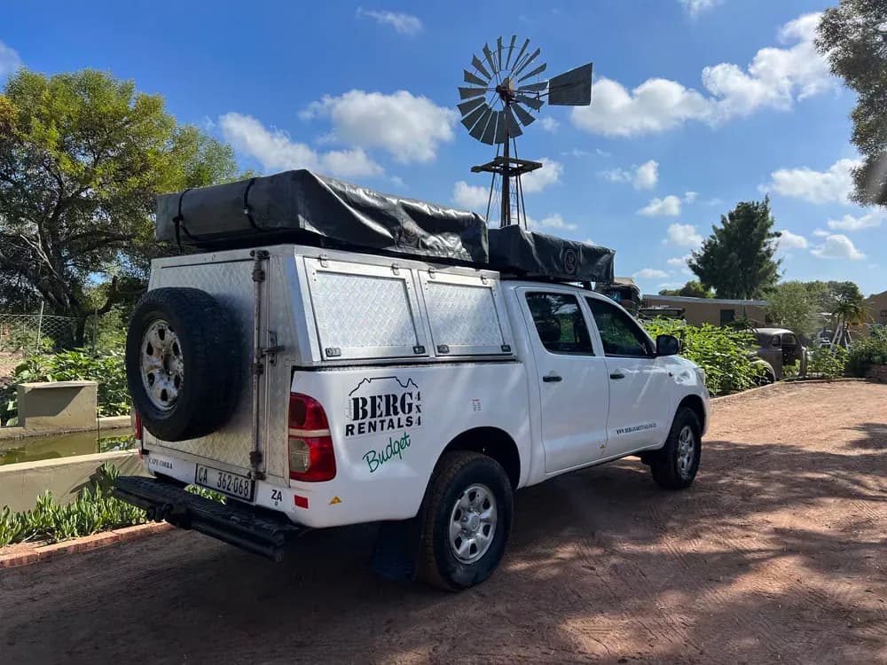 Südafrika, Berg 4x4, Budget Classic, seitlich hinten
