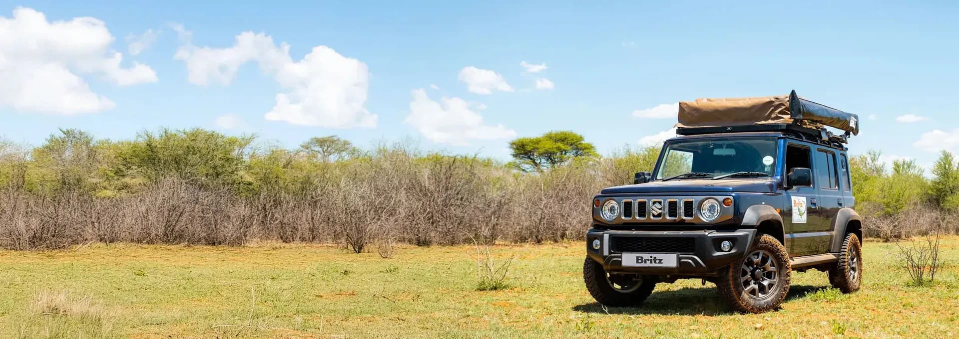 Suzuki JIMNY 2 Pax von Britz Africa in Namibia oder Südafrika