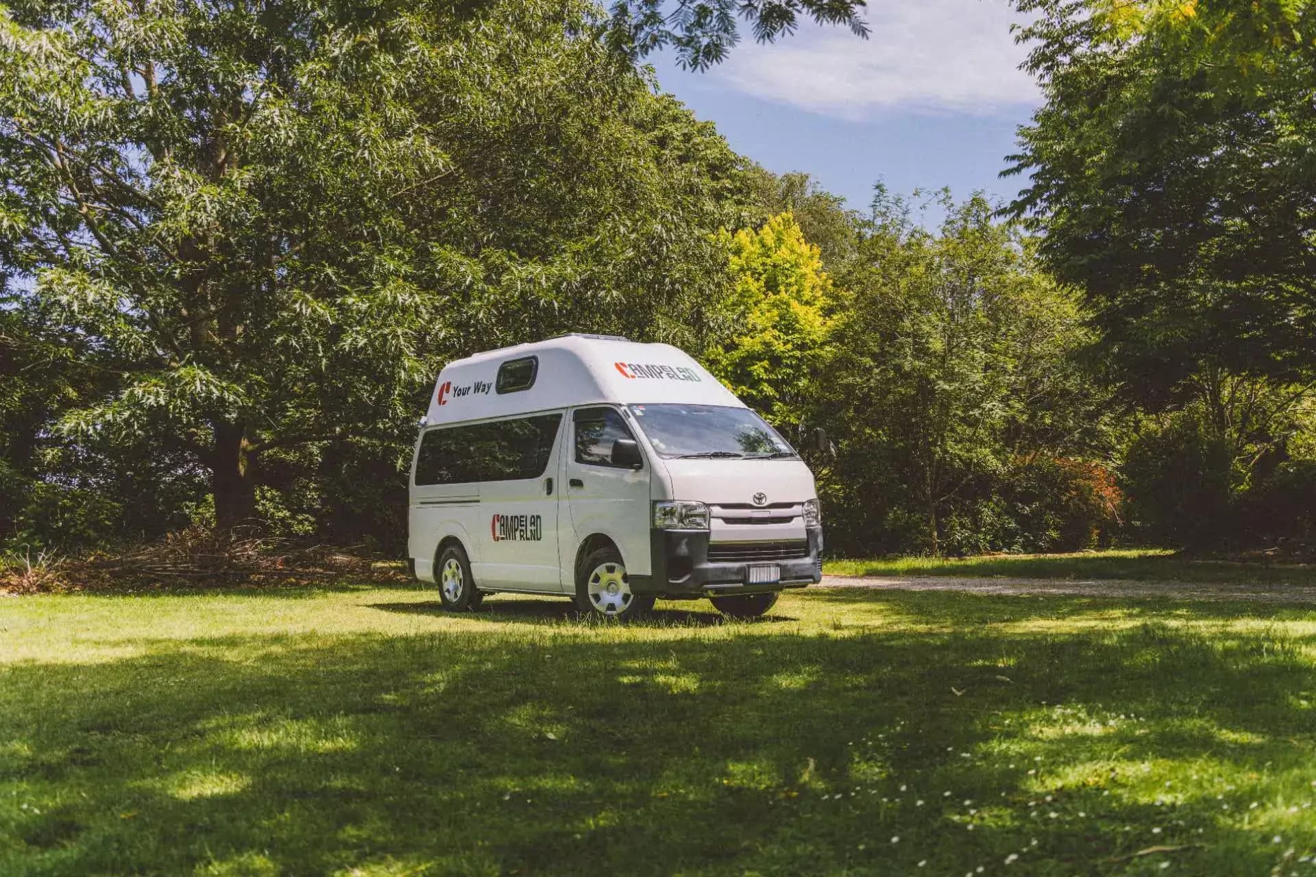 Neuseeland, Trio Campervan, Camperland