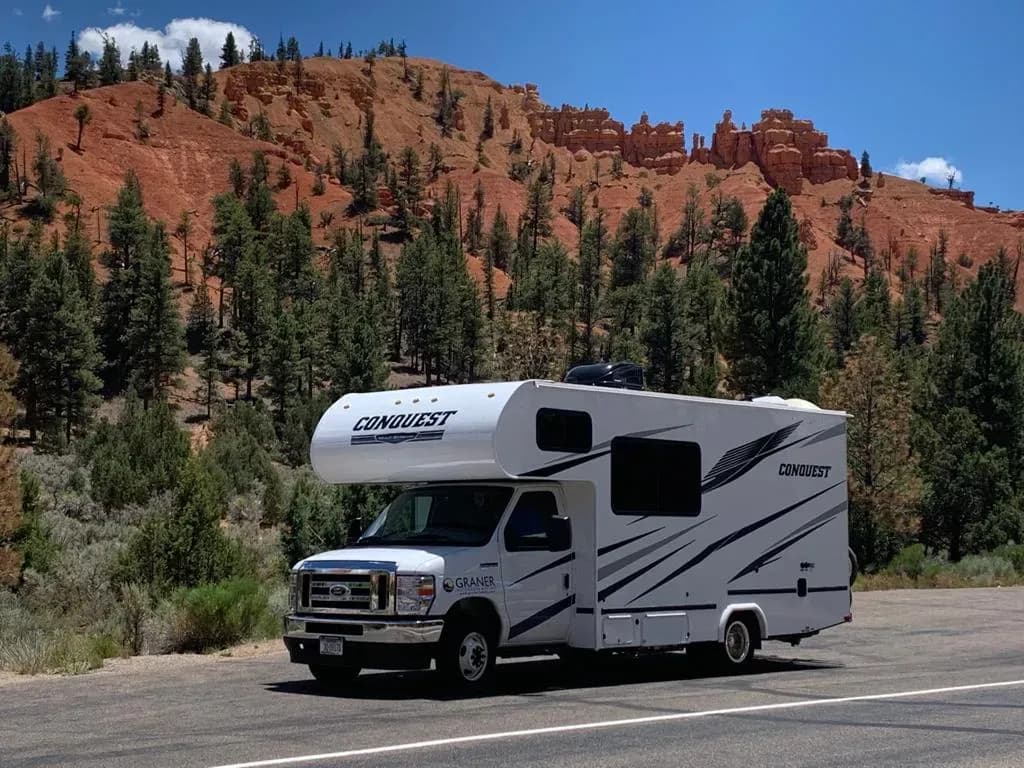 USA, Graner Motorhome Rentals, Allrounder 2022, Außenansicht