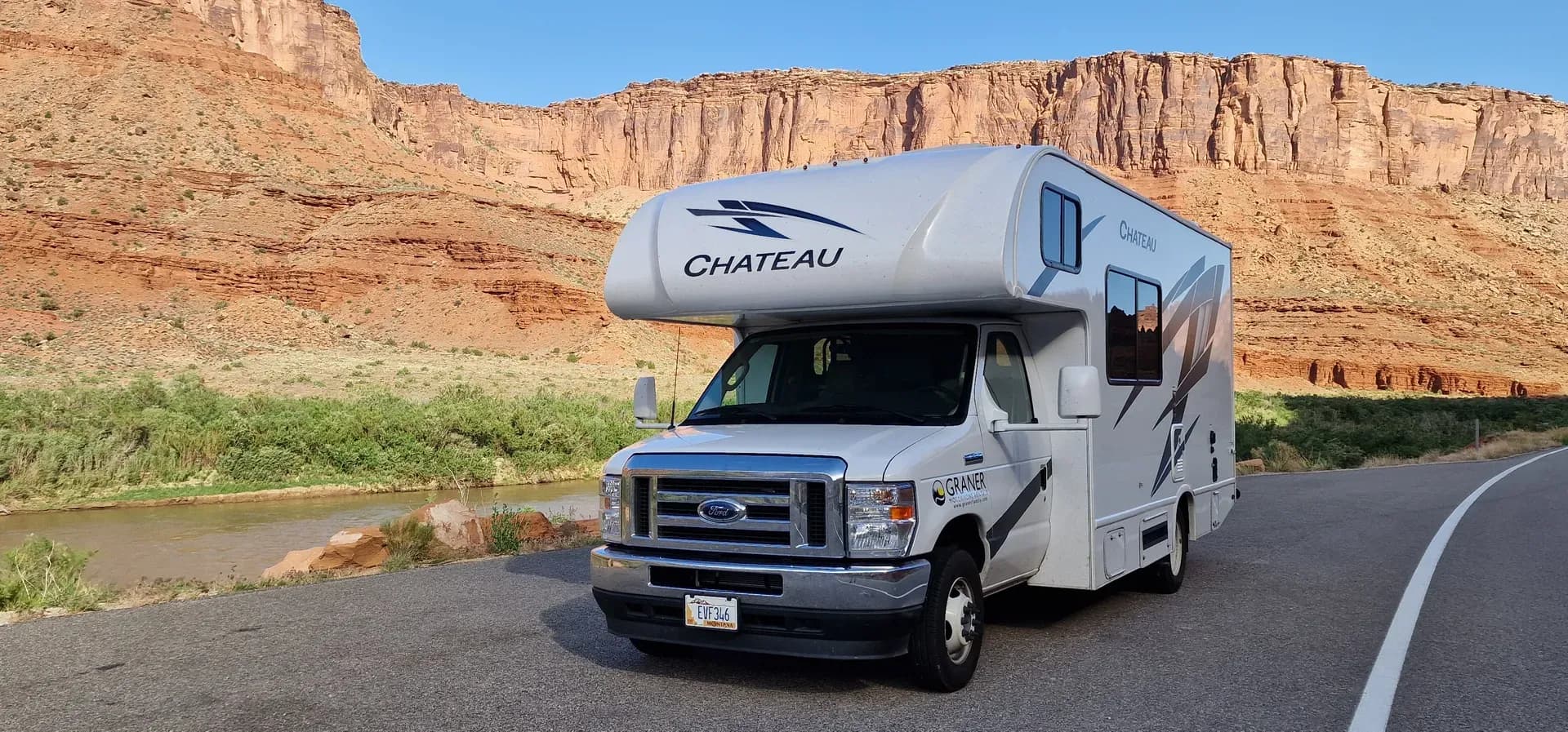 USA, Graner Motorhome Rentals, Allrounder 2025, Außenansicht